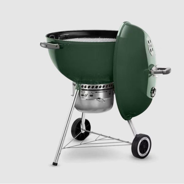 Weber Original Kettle Premium 22  Charcoal Grill, Green (14407001) Supply