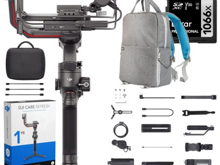 DJI RS 3 Pro Combo 3-Axis Gimbal Stabilizer Bundle with 1-Year DJI Care Refresh Sale