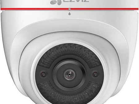 EZVIZ C4W 1080p Outdoor Wi-Fi Turret Camera w Alarm and Strobe Light - Open Box Online