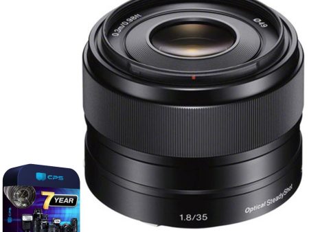 Sony SEL35F18 - 35mm f 1.8 Prime Fixed E-Mount Lens + 7 Year Protection Plan Discount