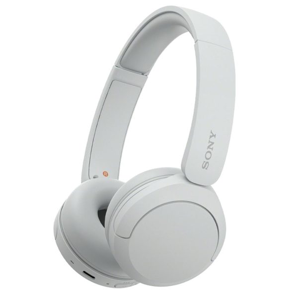 Sony WH-CH520 Wireless Headphones with Microphone, White w  Pro Stand Kit Hot on Sale