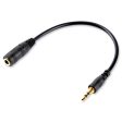 Deco Essentials 2.5mm Male to 3.5mm(1 8 inch) Female Stereo Audio Jack Adapter Cable Supply