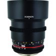 Rokinon DS 85mm T1.5 Full Frame Cine Lens for Canon EF Mount Supply