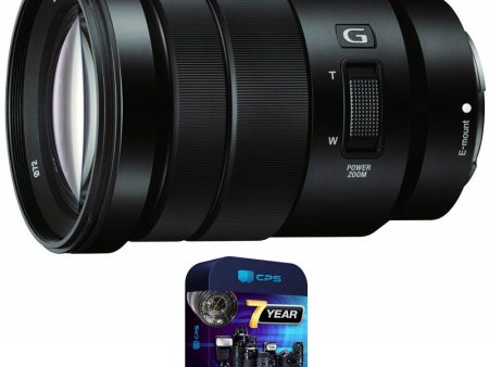 Sony E PZ 18-105mm f 4 G OSS Power Zoom Lens + 7 Year Protection Plan Sale