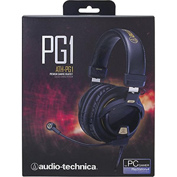 Audio-Technica Closed-Back Premium Gaming Headset with 6-inch Boom Microphone-OPEN BOX on Sale