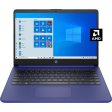 Hewlett Packard 14  HD PC Laptop, AMD 3020e, 4GB RAM 64GB - Blue (14-fq0010nr) - Open Box Online