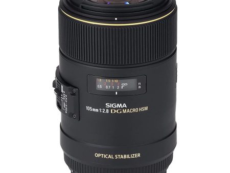 Sigma 105mm F2.8 EX DG OS HSM Macro Lens for Canon EOS DSLR (258-101) - Open Box Online now