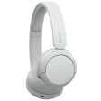 Sony WH-CH520 Wireless Headphones with Microphone, White w  Pro Stand Kit Hot on Sale