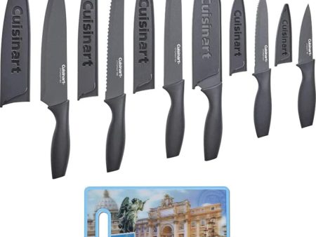 Cuisinart 12 Piece Ceramic Coated Cutlery Set - Matte Black Online now