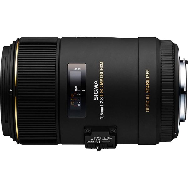 Sigma 105mm F2.8 EX DG OS HSM Macro Lens for Canon EOS DSLR (258-101) - Open Box Online now