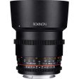 Rokinon DS 85mm T1.5 Full Frame Cine Lens for Canon EF Mount Supply