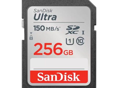 Sandisk Ultra SDHC UHS-I and SDXC UHS-I Card, 256GB (SDSDUNC-256G-AN6IN) Online now