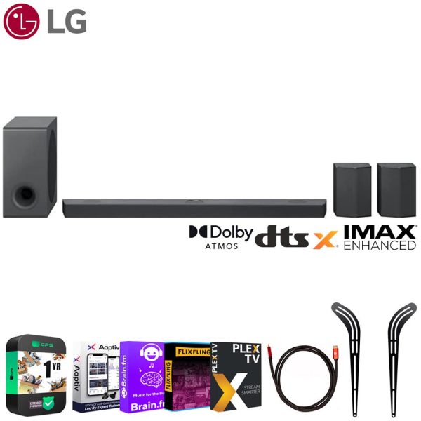 LG S95QR 9.1.5ch Sound Bar with Dolby Atmos +1 Year Extended Warranty Hot on Sale