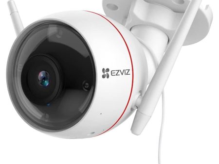 EZVIZ C3W PRO 1080p Wi-Fi Color Night Vision Camera with Active Defense - EZC3W3H2L28 Hot on Sale