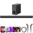 LG S90QY 5.1.3ch High Res Audio Sound Bar w  Dolby Atmos + 1 Year Extended Warranty Fashion