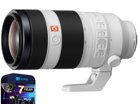 Sony FE 100-400mm f4.5-5.6 GM OSS G Master E-Mount Lens + 7 Year Protection Plan For Sale