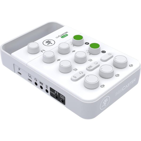 Mackie M-Caster Live Portable Streaming Mixer - White (2053609-00) - Open Box Cheap