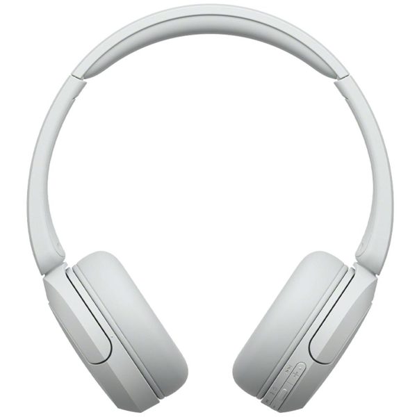 Sony WH-CH520 Wireless Headphones with Microphone, White w  Pro Stand Kit Hot on Sale