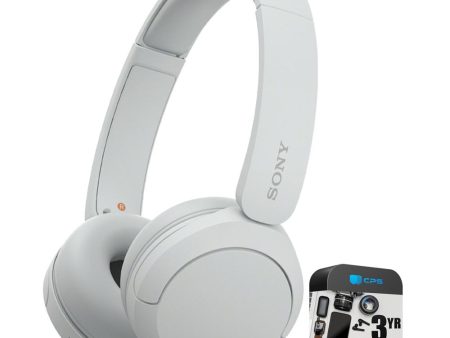 Sony Wireless Headphones with Microphone White with 3 Year Extended Warranty For Sale