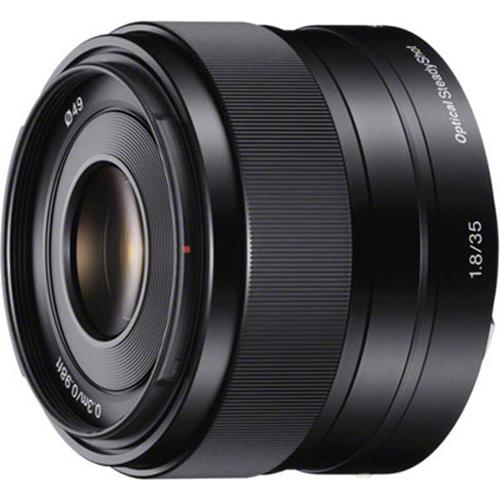 Sony SEL35F18 - 35mm f 1.8 Prime Fixed E-Mount Lens + 7 Year Protection Plan Discount