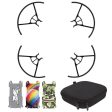 DJI Tello Part 3 Propeller Guards w  3x Body Skin Decals + Protective Case Discount