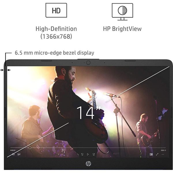 Hewlett Packard 14  HD PC Laptop, AMD 3020e, 4GB RAM 64GB - Blue (14-fq0010nr) - Open Box Online
