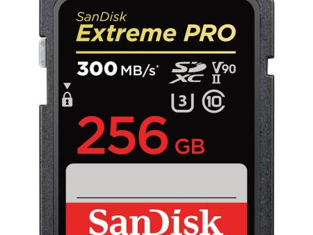 Sandisk 256GB Extreme PRO UHS-II SDXC Memory Card Discount