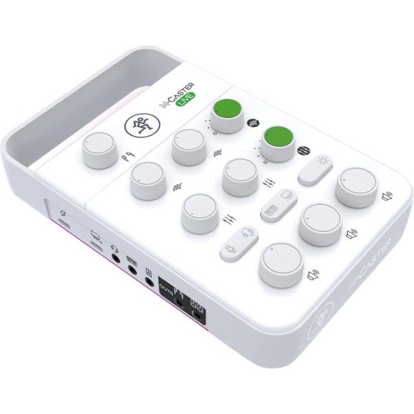 Mackie M-Caster Live Portable Streaming Mixer - White (2053609-00) - Open Box Cheap