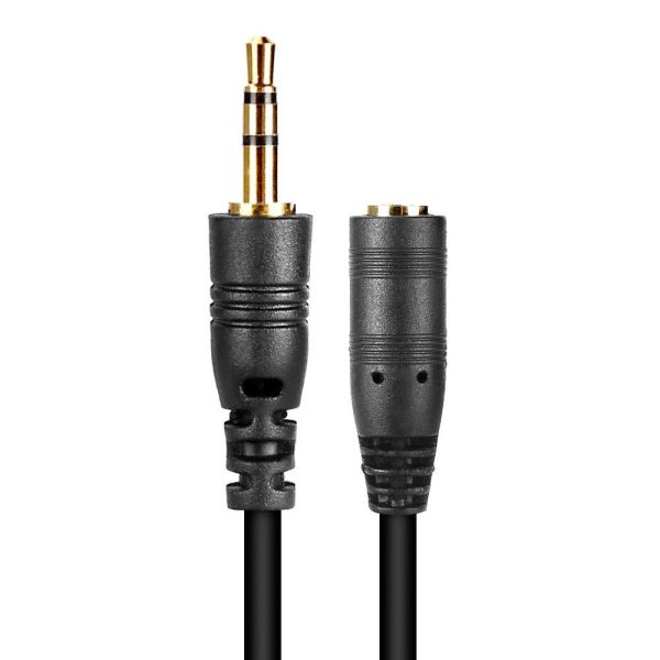 Deco Essentials 2.5mm Male to 3.5mm(1 8 inch) Female Stereo Audio Jack Adapter Cable Supply