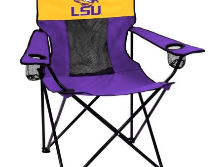 Logo Brands Elite Purple LSU Director s Folding Chair Online Hot Sale