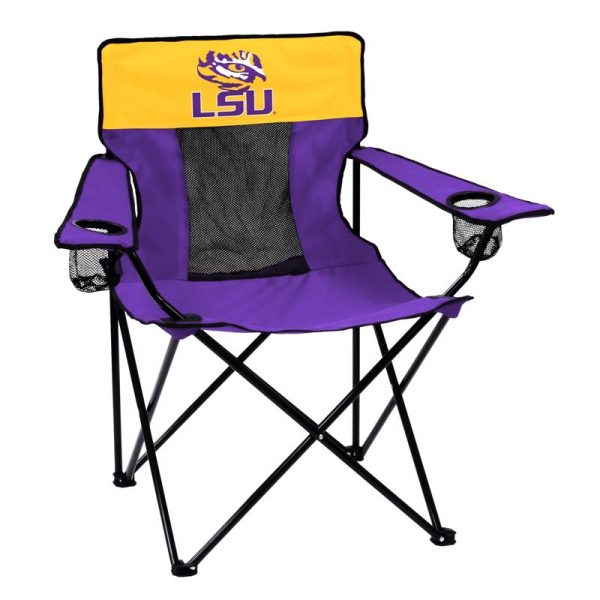 Logo Brands Elite Purple LSU Director s Folding Chair Online Hot Sale