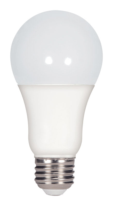 Satco A19 E26 (Medium) LED Bulb Cool White 75 Watt Equivalence 1 pk Supply