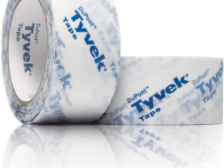 DuPont Tyvek 1.88 in. W X 164 ft. L Tape White Fashion