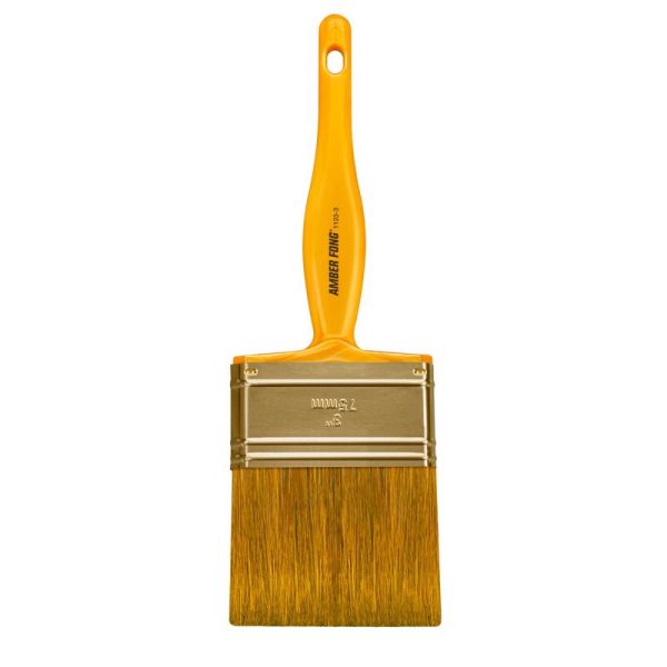 Wooster Amber Fong 3 in. Flat Paint Brush Online Sale