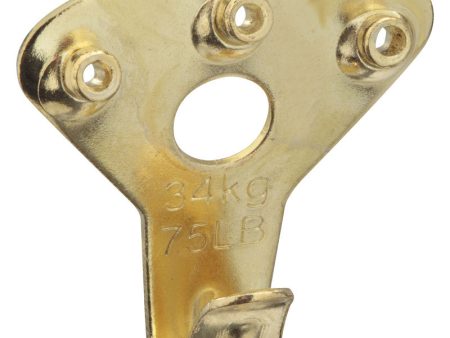 National Hardware Brass-Plated Picture Hanger 75 lb Sale