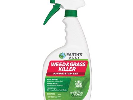 Earth s Ally Grass & Weed Killer RTU Liquid 24 oz For Cheap