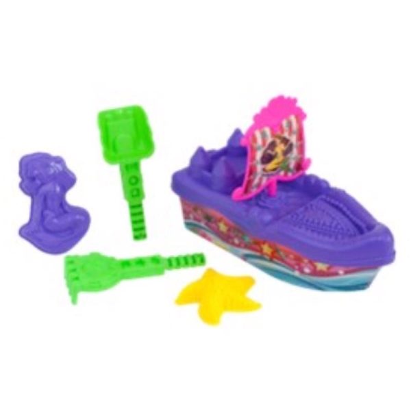 Water Sports Streamline Assorted Plastic Pirate and Princess Play Set Boat Supply