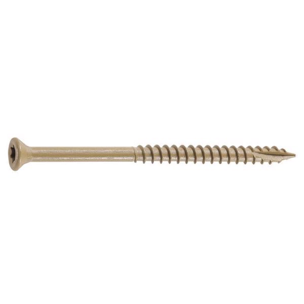 FastenMaster GuardDog No. 10 X 3 in. L Gold Phillips Square Bugle Head Deck Screws 350 pk Online Hot Sale