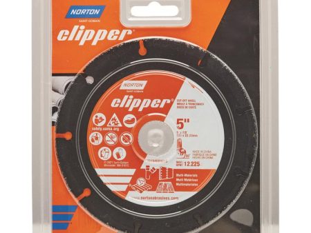 Norton Clipper 5 in. D X 7 8 in. Carbide Cut-Off Wheel 1 pc on Sale