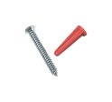 Knape & Vogt Zinc Regular Duty Shelf Screws 16 Ga. 1-1 2 in. L Fashion