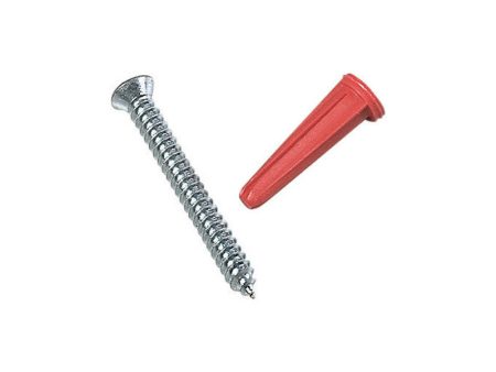 Knape & Vogt Zinc Regular Duty Shelf Screws 16 Ga. 1-1 2 in. L Fashion