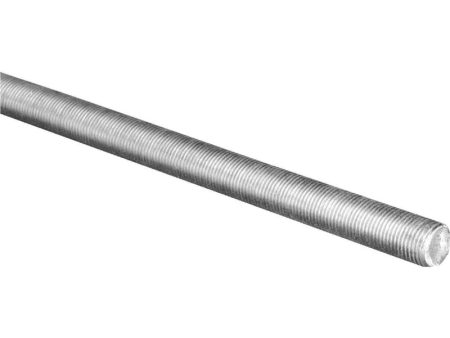 HILLMAN 3 8 in. D X 72 in. L Galvanized Steel Threaded Rod Sale