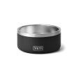 YETI Boomer Black Stainless Steel 4 cups Pet Bowl For Dogs Fashion