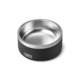 YETI Boomer Black Stainless Steel 4 cups Pet Bowl For Dogs Fashion