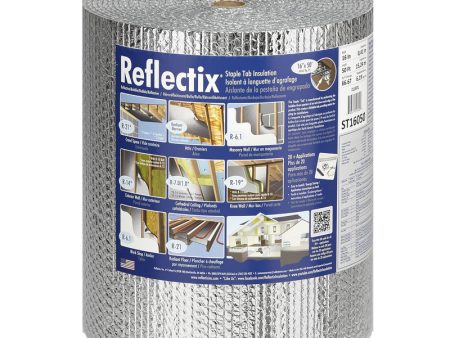 Reflectix 16 in. W X 50 ft. L R-3.7 to R-21 Reflective Radiant Barrier Foil Insulation Roll 67 sq ft Discount