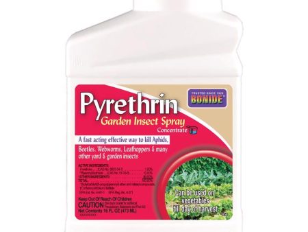 Bonide Pyrethrin Spray Organic Insect Killer Liquid Concentrate 16 oz Supply