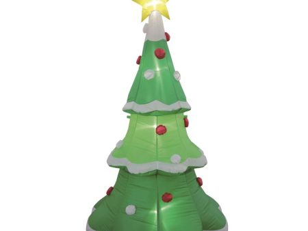 Celebrations Green Tree w  Star 7.5 ft. Inflatable Discount