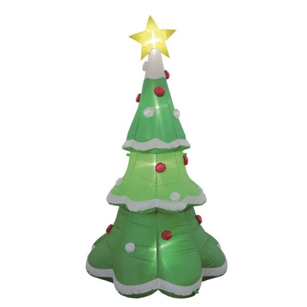 Celebrations Green Tree w  Star 7.5 ft. Inflatable Discount