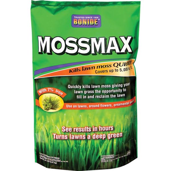 Bonide Mossmax Moss Killer Granules 20 lb For Discount