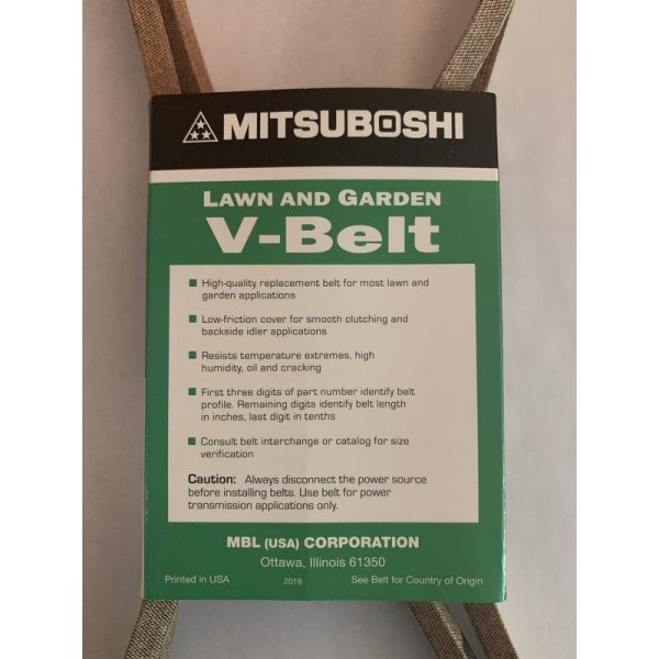 Mitsuboshi Super KB 4LK330 V-Belt 0.5 in. W X 33 in. L For Riding Mowers Online